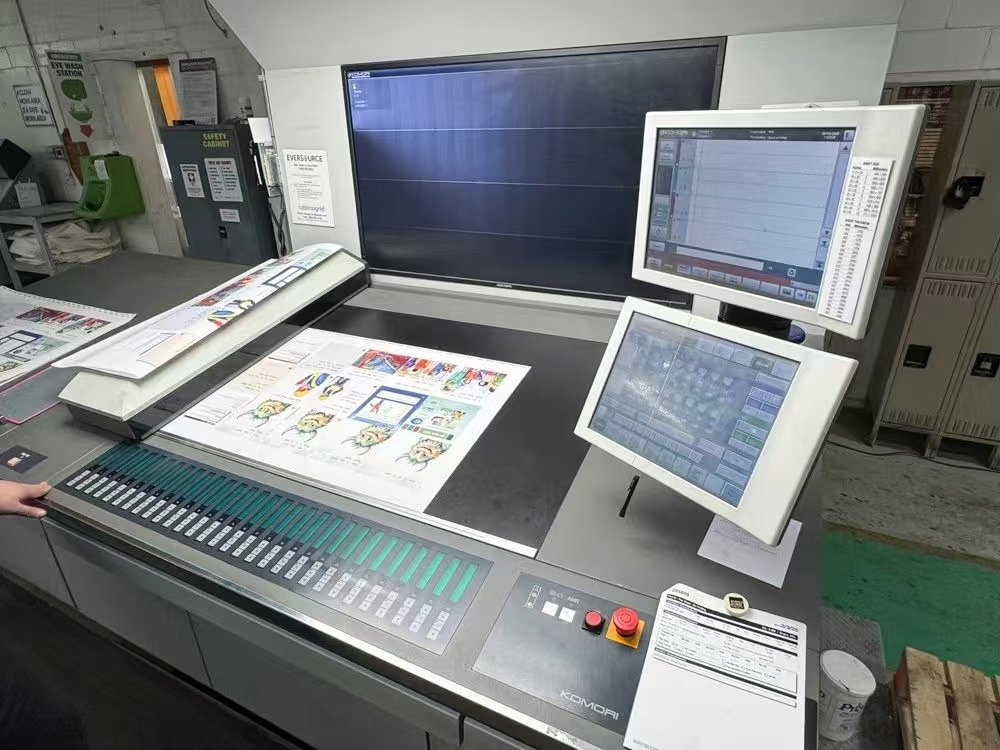 2016 Komori GL740 + Coater + UV (High Configuration) used printing machine photo 2