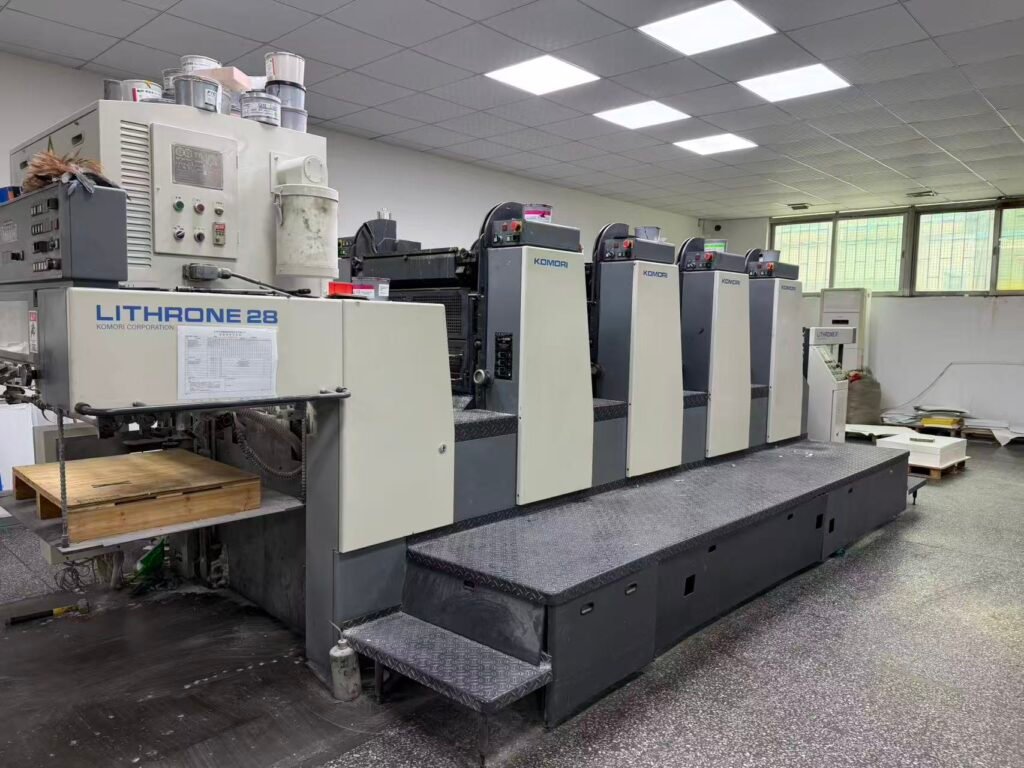 2001 Komori L-428 used printing machine