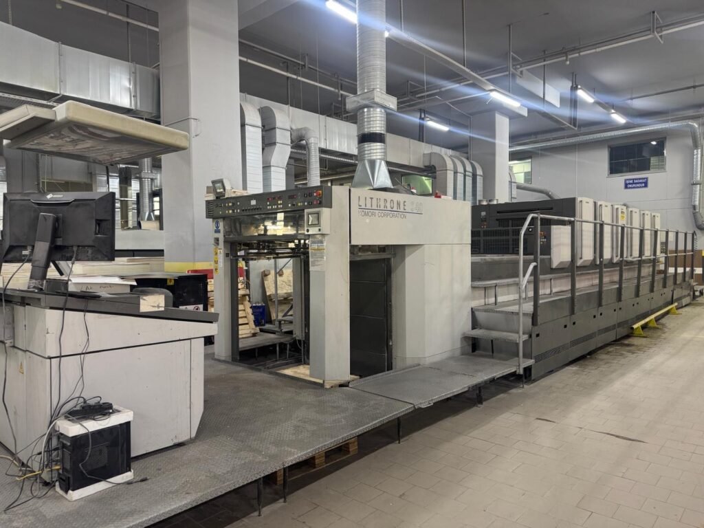 2004 KOMORI LS-640-C used printing machine