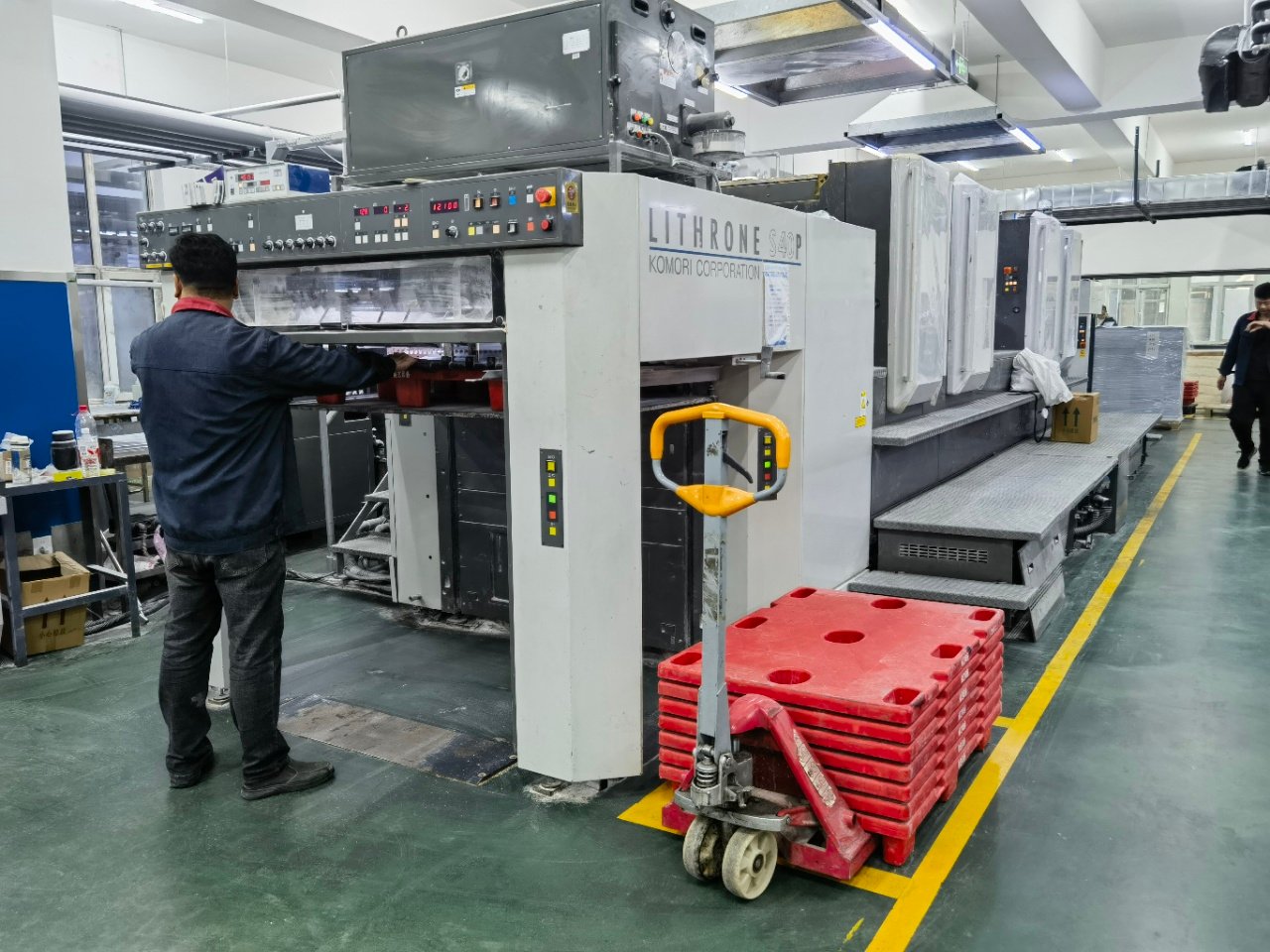 2010 Komori LS-440P used printing machine