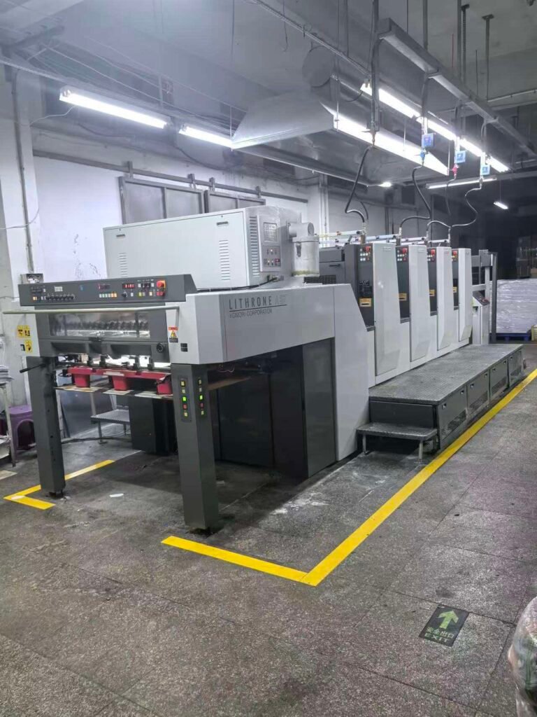 2019 Komori LA-437 used printing machine
