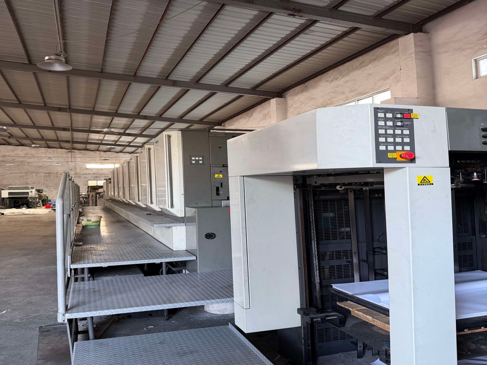 2007 Komori LS740+C with UV used printing machine photo 2