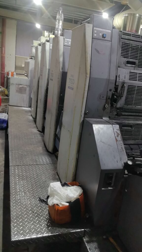 2010 Ryobi 750-4 used printing machine