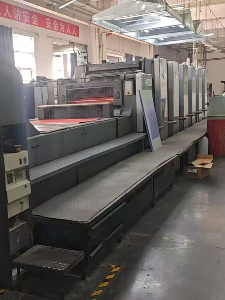 2002 Heidelberg CD102-6+L UV Dual-Use used printing machine