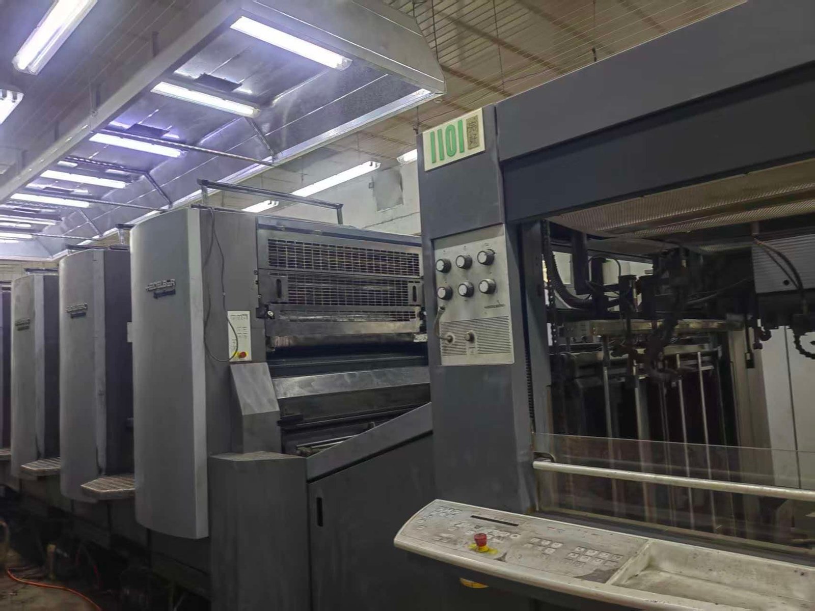 2007 Heidelberg CD102-6+LX2 used printing machine