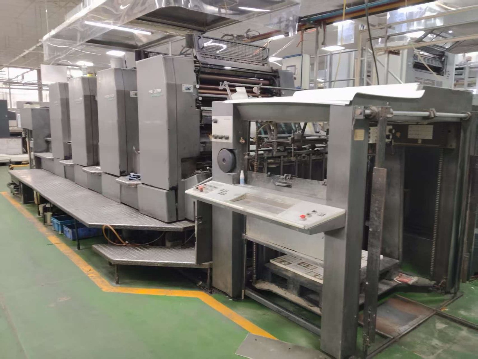 1999 Heidelberg SM102-4P used printing machine photo 3