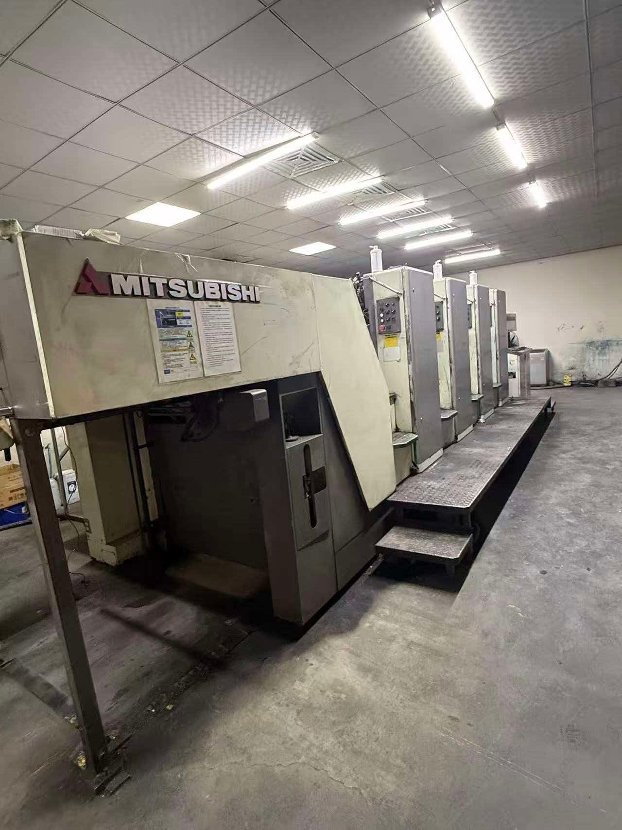 2008 Mitsubishi D3000-4 used printing machine