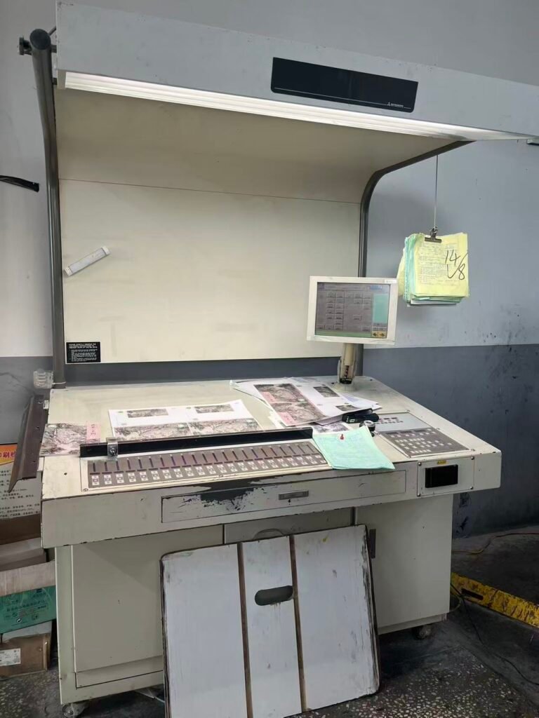 2008 D1000-4 Standard Configuration used printing machine