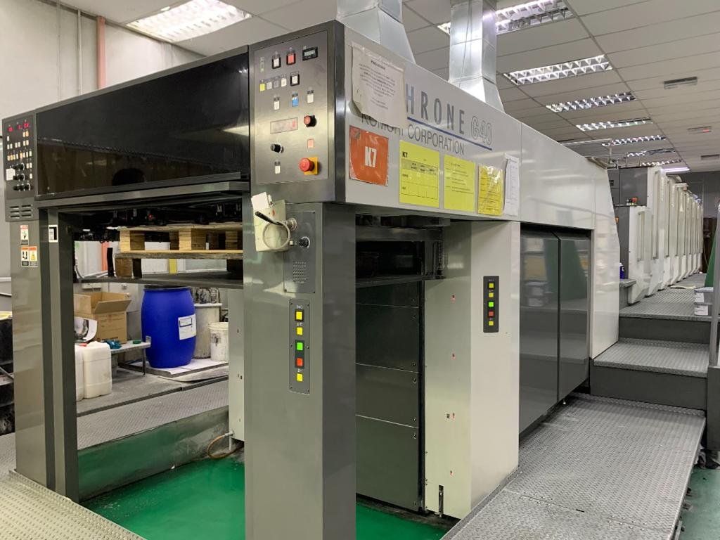 2015 Komori GL740-CX used printing machine