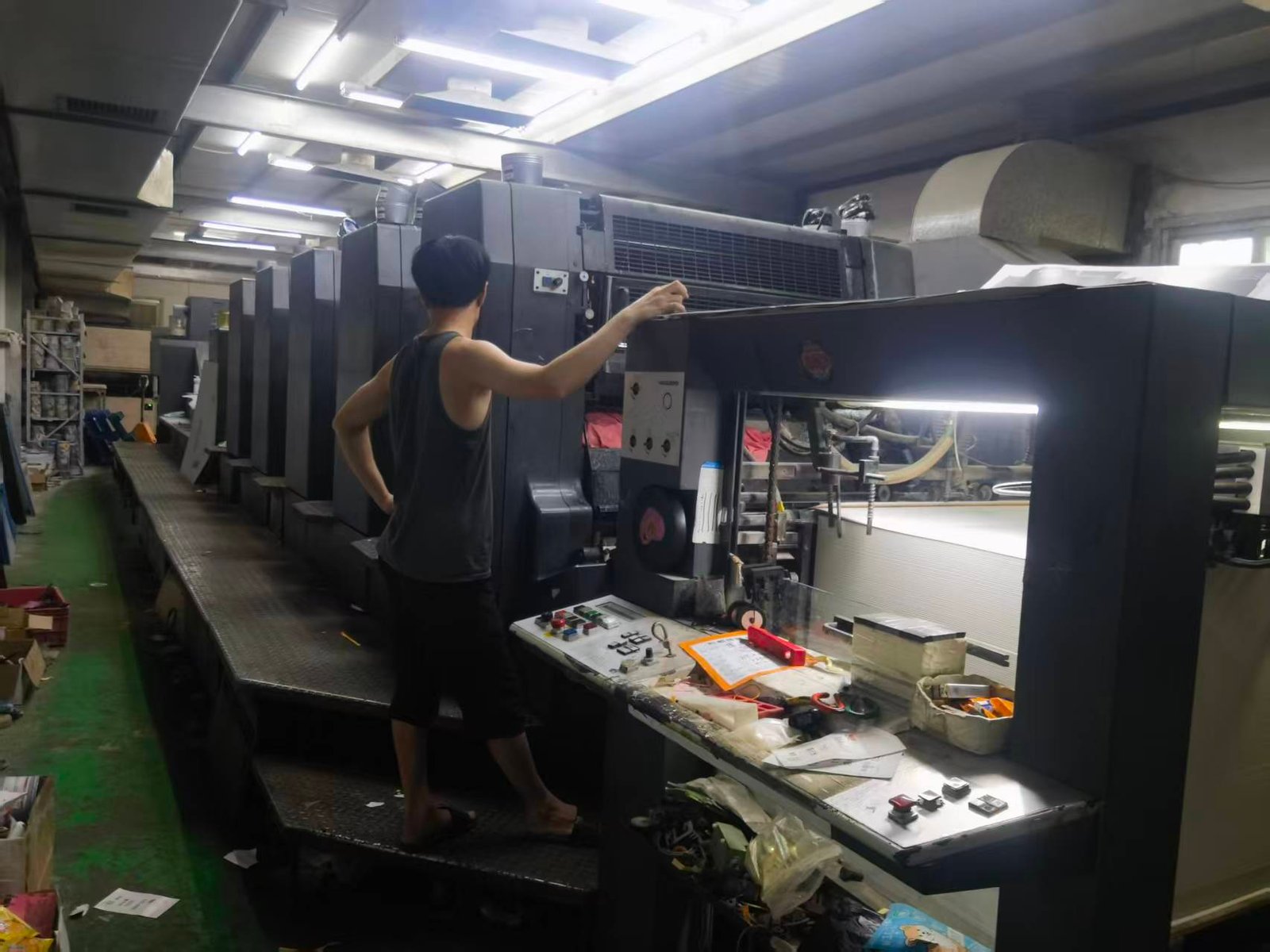 1996 Heidelberg CD102-5+L – High Configuration used printing machine photo 2