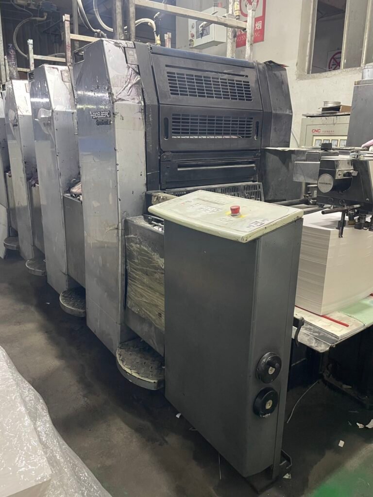 2001 Heidelberg SM52-4 – High Configuration used printing machine
