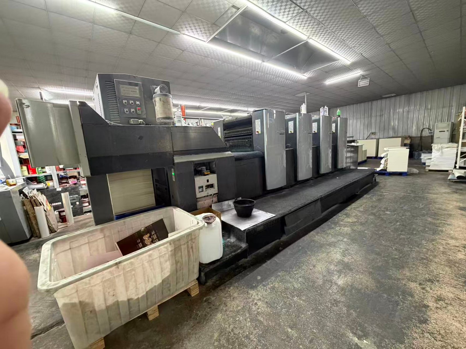 2011 Heidelberg SM74-4H High Configuration used printing machine